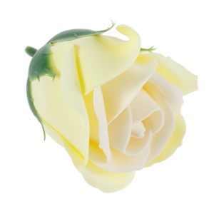 Trandafiri din sapun Love, 50 buc/set, galben pai + ivoire, inaltime 6.5 cm, diametru 5 cm, cod SF003-13 - Img 2