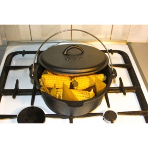 Tuci OTI, fonta pura, diametru 25 cm, capacitate 3.5L, sanatos, ecologic, ZLN0004 - Img 4