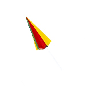 Umbrela de soare Zilan, 200x200cm, multicolora, stalp 33mm, dimensiune pliabila, poliester, asamblare necesara, CC9846 - Img 3