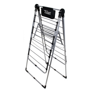 Uscator rufe Zilan, metalic, pliabil, capacitate uscata 20m, dimensiuni 116x61 cm, greutate 3.4 kg, ZLN8969 - Img 2