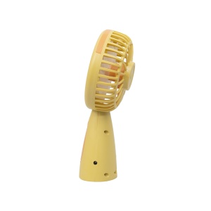 Ventilator de mana Zilan, alimentare USB, 3.7W, galben, 17x9.5x5 cm, ZTS8240 - Img 4