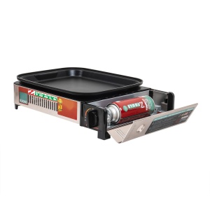 Aragaz camping Zilan, 1 arzator, alimentare butelie, 2.1kw, sticla, 46x31x9 cm, ZTS5616 - Img 4