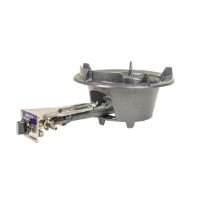 Arzator pirostrie Z-TOOLS, 2 arzatoare, antivant, aprindere automata, diametru 31cm, lungime 50cm, inaltime 17cm, ZTS8494 - Img 2
