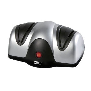 Ascutitor electric Zilan, 2 nivele ascutire, 40W, 10x20x9 cm, Gri, ZLN2168 - Img 1