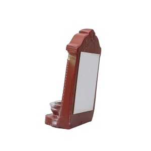 Candela Zilan, lucrata manual, inaltime 29cm, lungime 16cm, latime 12cm, EXT9919_5 - Img 3