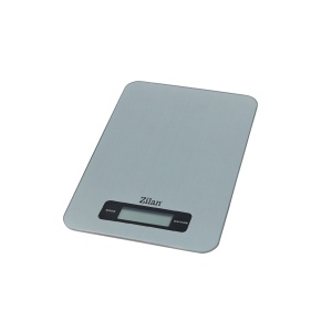 Cantar de bucatarie digital Zilan, inox, ecran LED, 5kg, 15x22x1.3 cm, ZLN9099 - Img 3
