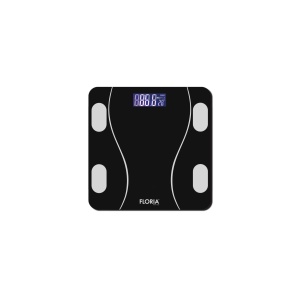 Cantar electronic persoane Zilan, maxim 180kg, sticla, negru, 26x26x2 cm, ZLN8962 - Img 2