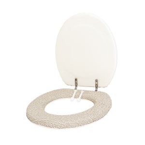Capac WC Zilan cu burete din spuma, clasic, imprimeu, 34x40x6 cm, 1.7kg, 165_1 - Img 2