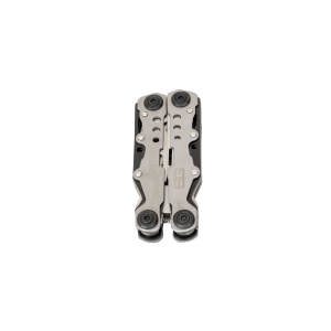 Cleste multifunctional pliabil Z-TOOLS, cu husa, 13x8x5 cm, 2kg, lung, standard, de sarma, deschizator de sticle, desfacator de conserve, fierastrau, cutit, surubelnita dreapta S+surubelnita dreapta L+pila+cheie pentru biti, ZTS8275 - Img 4