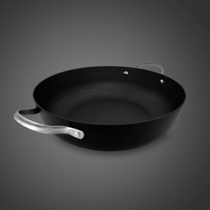 Cratita din fonta Zilan, tip fagure, diametru 24 cm, capacitate 3.5L, capac de sticla, 8 cm inaltime, OTI0016 - Img 4