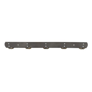 Cuier metalic Z-TOOLS cu 5 agatatori, lungime 44.5cm, latime 5cm, auriu, ZTS8142 - Img 3