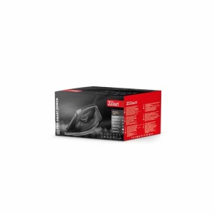 Fier de calcat Zilan, 2600W, talpa ceramica, control temperatura, negru, Oprire automata, calcare verticala si orizontala, sistem anti calcar, sistem antocuratare, ZLN8603 - Img 2