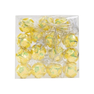 Instalatie lumini Zilan, 5m, alimentare la retea, 15 globuri LED, galben, interior/exterior, EXT10368_4 - Img 1