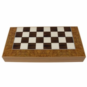Joc de table Z-tools, lemn lacuit, 50x50 cm, pliabil, 2 zaruri, 30 piese, multicolor, 987 - Img 1