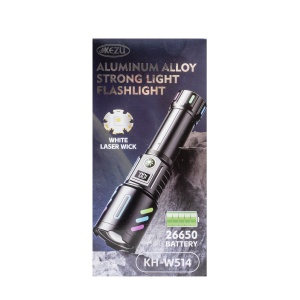 Lanterna de mana Z-TOOLS, LED, 5 moduri de intensitate, incarcare USB, 18.5x5x6 cm, ZTS8997 - Img 2