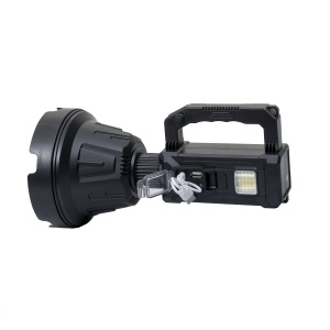Lanterna solara Zilan, 6 moduri iluminare, functie de baterie externa, 3 lentile de rezerva, 30cm lungime, 15cm diametru, ZTS8203 - Img 3