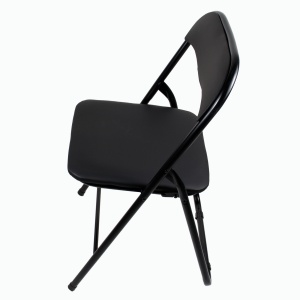 Masa plianta Zilan cu blat MDF, 60x60x72 cm, picioare metalice, plus 2 scaune pliant, ZLN6999_2S - Img 7