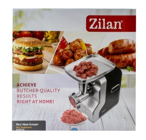 Masina de tocat carne Zilan, multifunctionala, 2100W, 3 viteze, inox, 1.8kg/min, picioare antiderapante, 1.2m cablu, ZLN0126 - Img 3