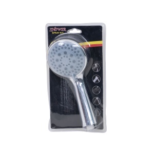 Para de dus cromata Zilan, 23cm lungime, 9.5cm diametru, 28x16x5 cm, 1kg, ZTS8292 - Img 3