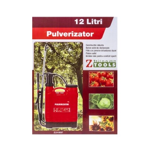 Pompa de stropit Z-tools, manuala, capacitate 12l, plastic, albastru/galben, greutate 2kg, ZLN8007 - Img 2