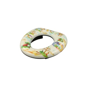 Reductor WC pentru copii Zilan, burete moale, dimensiuni 30x28 cm, 17x13 cm, ZLN2241 - Img 3