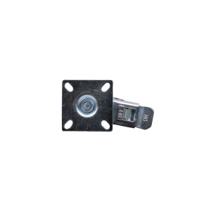 Roata mobila Zilan pivotanta cu frana, diametru 3 inchi, lungime 6.5cm, latime 6.5cm, ZTS8124 - Img 3