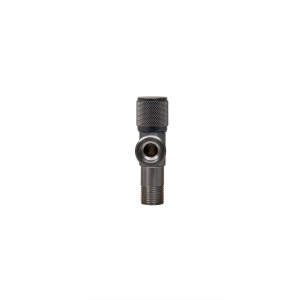 Robinet coltar Z-TOOLS, cartus ceramic, maner metalic ergonomic, finisaj black, racord 1/2"-3/4", 11x6x5 cm, ZTS8310 - Img 2
