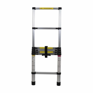 Scara telescopica Z-tools, aluminiu, 7 trepte, inaltime maxima 2 m, lungime 0.46 m, latime 0.65 m, greutate maxima suportata 150 kg, 4.8 kg, ZLN3155 - Img 2