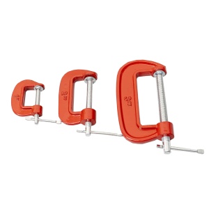 Set cleme de fixare Z-TOOLS 25x50x75mm, capacitate max 1 inch 25mm, 2 inch 50mm, 3 inch 75mm, 20x15x5 cm, 1kg, ZTS5686