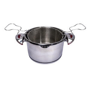 Set oale sub presiune Zilan, inox, 5 piese, 4L+6L, diametru 22 cm, cos prajit 20x9 cm, cod ZLN0030 - Img 7