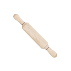 Sucitor lemn fag, Zilan, util pentru intinderea aluatului, dimensiuni: lungime 50 cm, latime 5 cm, inaltime 5 cm, cod produs 1483 - Img 2