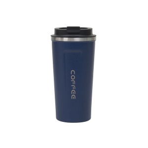Termos Zilan interior inox, capacitate 500ml, inaltime 18cm, diametru 7cm, albastru, ZTS8441_2 - Img 1
