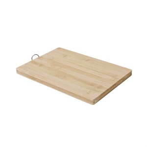 Tocator bambus Z-TOOLS 30x20 cm, forma dreptunghiulara, suprafata antiderapanta, cu agatatoare, 1018 - Img 3