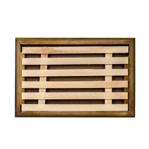 Tocator paine Zilan, dreptunghi, lemn fag, maron, 35x23 cm, 999