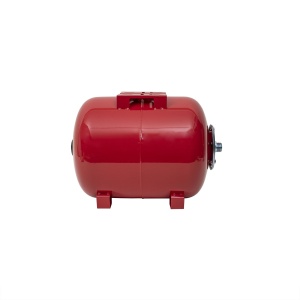 Vas de expansiune Z-TOOLS 50l, orizontal, otel, cilindric, rosu, 50cm x 30cm x 38cm, EXT7107 - Img 3