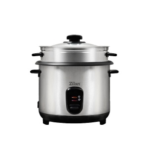 Aparat de gatit 2 in 1 Zilan, orez si aburi, Putere 500W, Capacitate 1.5L, Dimensiuni 21.2x21.2x30 cm, ZLN9570 - Img 4