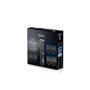 Aparat de tuns electric Zilan 11 in 1, reincarcabil, LED, lame din otel inoxidabil, incarcare rapida, utilizare cu fir si fara fir, marimi de ras 1.5/3/4.5/6/10/13/16/19/22/15mm, dimensiuni 21x22x8 cm, greutate 2kg, ZLN8696 - Img 7