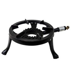 Arzator camping Z-tools, alimentare la butelie, 1 arzator, fonta, negru, 55x33x18.5 cm, ZTS5442