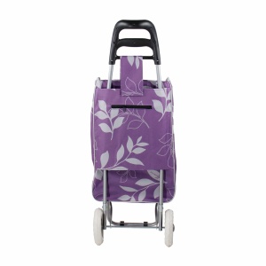 Carucior cumparaturi Z-tools, sac impermeabil 58x21x33 cm, cadru metalic, 40 l, 1.6 Kg, 38x20x96 cm, ZLN5587 - Img 2