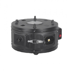 Cuptor electric Zilan 1200W, diametru 45cm, capacitate 23l, termostat reglabil 50-300 grade, sticla rezistenta la caldura, indicator luminos, tava, ZLN8917