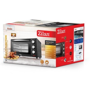 Cuptor electric Zilan, 15l, 1200W, temperatura reglabila 100-230 grade, dimensiuni 41x25x30.5 cm, ZLN0973 - Img 3
