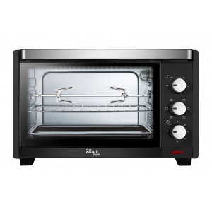 Cuptor electric Zilan cu rotisor, 1600W, 35L, temperatura 100-230 grade, 56x42x35 cm, ZLN1017