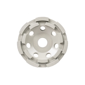 Disc diamantat oala Klingspor, 115mm, latime 8.2mm, 14 segmente, pentru slefuit beton, unelata compatibila polizor unghiular, EXT325361 - Img 1