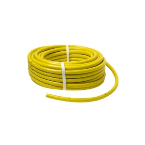 Furtun gradina Zilan, armat, PVC, 3 straturi, 25 m, galben, flexibil, rezistent UV, 20 bar, EXT9663 - Img 1