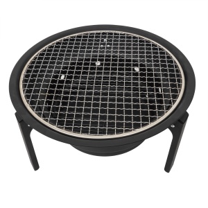 Gratar metalic Z-TOOLS, pliabil, rotund, diametru 35cm, inaltime 19cm, diametru gatire 31.5cm, ZTS9088 - Img 2