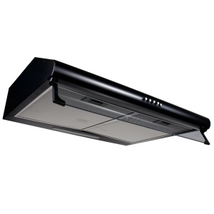Hota perete Zilan, 3 viteze, putere 95W, evacuare, filtru lavabil aluminiu, 300 m³/h, 60x50x13 cm, ZLN5594 - Img 1