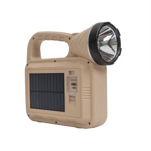 Lanterna de mana Z-TOOLS, incarcare solara si USB, 8 moduri de intensitate, 23.5x8.5x21 cm, ZTS8981 - Img 3