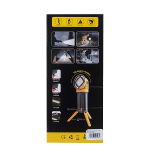 Lanterna proiector Zilan, 5 moduri de iluminat, 3 tipuri lumini fata, 2 tipuri lumini spate, suport trepied, maner detasabil, inaltime 39cm, diametru 12.5cm, ZTS8198 - Img 5