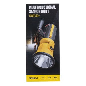 Lanterna proiector Zilan, 5 moduri de iluminat, suport trepied, incarcare USB, 34.5x15x15 cm, ZTS8199 - Img 4