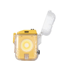 Lanterna si bricheta electrica Z-TOOLS, 6 tipuri de iluminat, incarcare USB, dimensiuni 5x7x2.5 cm, 9x11.5x4 cm, ZTS8227